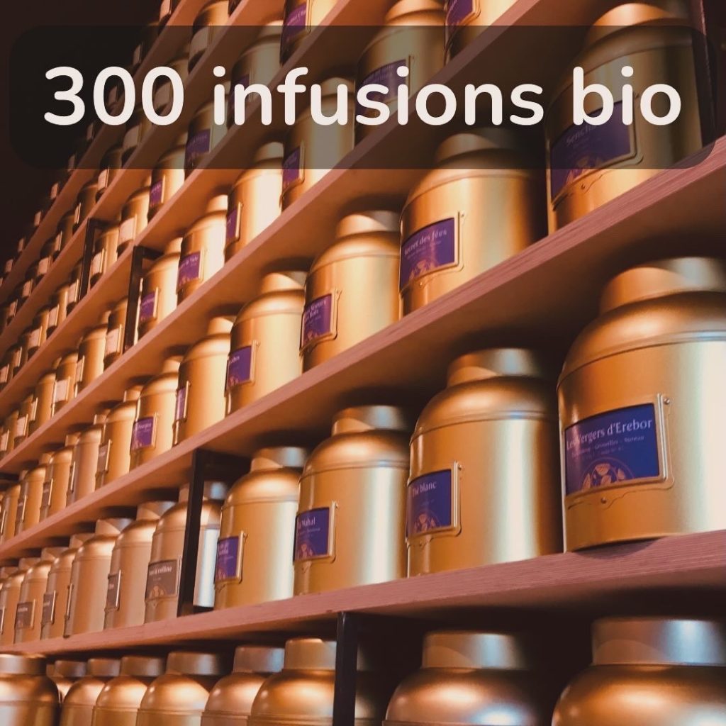 Magasin de thé à Tournai 300 choix d'infusions bio !