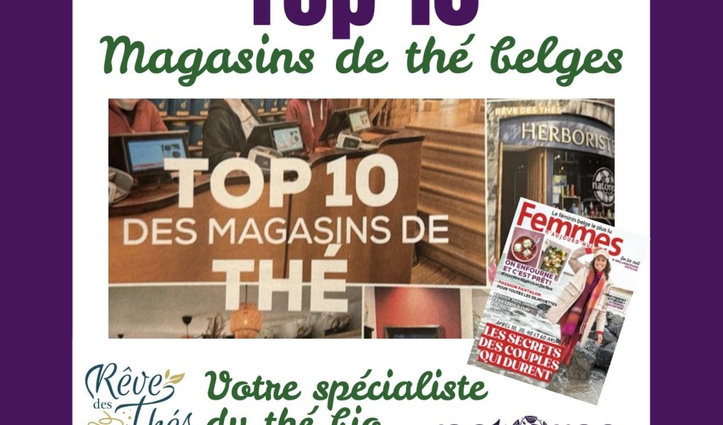 Magasin de thés à Tournai