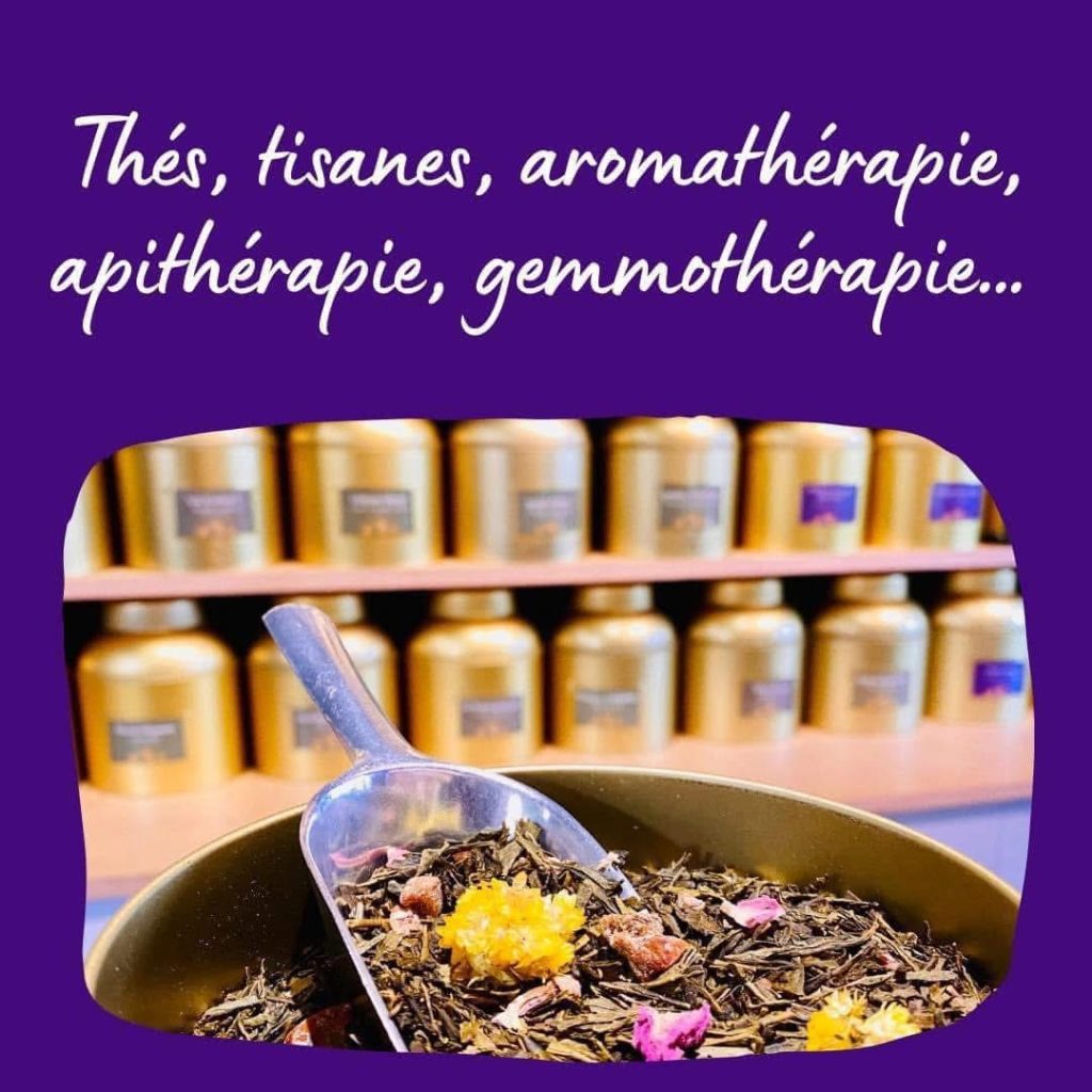 thés, tisanes, aromathérapie